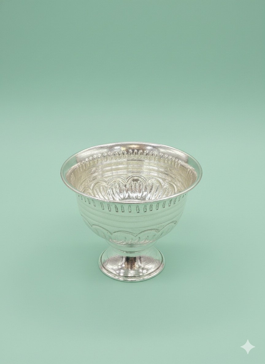 Silver Kumkum Bowl