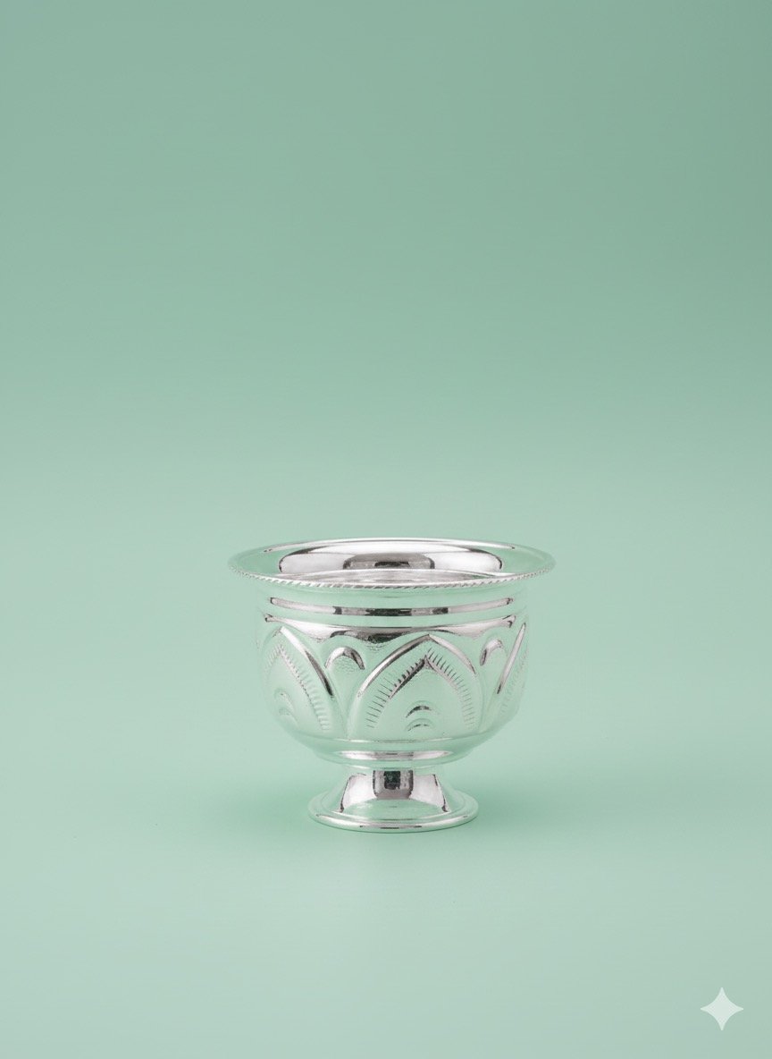 Normal Silver Kumkum/Sindoor Bowl